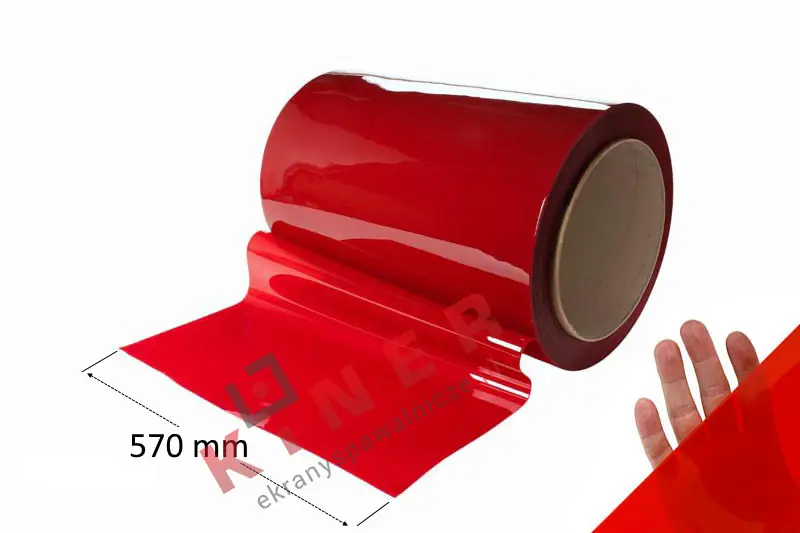 Pasy spawalnicze czerwone ScreenFlex® 570x1mm