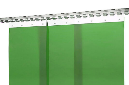 Kurtyna spawalnicza zielona z pasów ScreenFlex 300x2mm